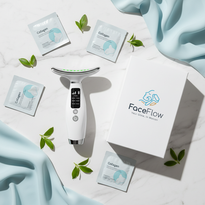 FaceFlow Flat Lay